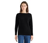 Cecil Damen Cosy Strukturmix Dolman in Schwarz, Gr: XS