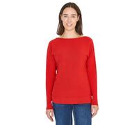 Cecil Damenpullover Cosy Strukturmix Dolman Orange Größe S