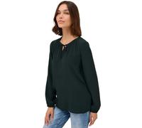 Cecil Crepe Bluse Ink Green S