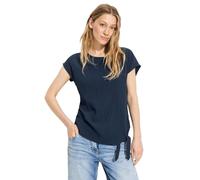 Cecil Crepe Knoten Bluse