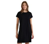 Cecil Damen Knielanges Kleid aus Jersey in Schwarz, Gr: S
