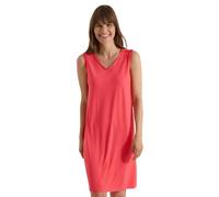 Jerseykleid CECIL, Damen, Gr. XL (44), N-Gr, coral, Web, Obermaterial: 95% Viskose, 5% Elasthan, unifarben, bequem kniefrei, V-Ausschnitt, Kleider Jerseykleid, Sommerkleid, V-Ausschnitt, lockere Passf