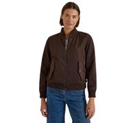 Blouson CECIL, Damen, Gr. XXL (46), braun (chocolate sauce braun), Stoff, Oberstoff: 100% Polyester. Oberstoff 2: 100% Polyester, comfort fit normal, Rundhals, Rippbündchen, Jacken Blouson, 2in1 (8653