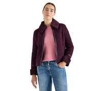 Cecil Damen 2117051 Veloursjacke, Eggplant Red, XS EU