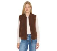 CECIL Damen 2200592 Teddy Weste, Mocha Caramel, XL