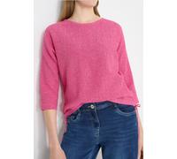 Cecil Damen 3/4-Arm Pullover in Dolman Passform in Pink, Gr: XS