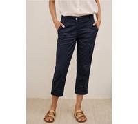 CECIL Damen 3716657 Hose im Casual Fit, urban Dark Blue, 28W x 24L