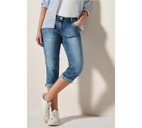 Cecil Damen 3/4 Jeans in Blau, Gr: 30