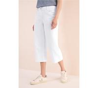Cecil Damen 3/4 Jeans in Weiß, Gr: 36