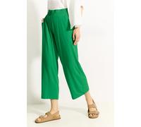 Cecil Damen 3/4 Jersey Hose in Grün, Gr: XXL