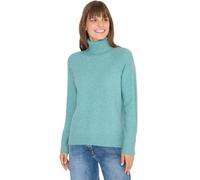CECIL Damen 3015608 Strukturmix Pullover, Conifere Green Melange, XL