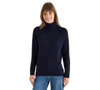 Cecil Damen Strukturmix Pullover in Blau, Gr: XL