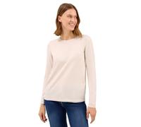 CECIL Damen 3015619 Basic Pullover, Oat Milk beige Melange, XS