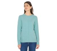 CECIL Damen 3016933 Kuscheliger Pullover, Conifere Green Melange, M