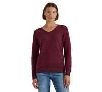 Cecil Damen 3017903 Pullover im Two-Tone-Look mit V-Neck (1er Pack)
