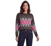 Cecil Damen 3018310 Federgarn Pullover mit Argyle-Muster (1er Pack)