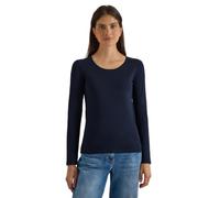 Cecil Damen 3127619 Basic Langarm Shirt mit Rundhals