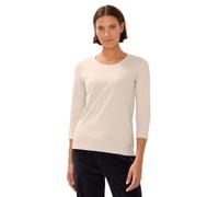 CECIL Damen 3227270 Basic Shirt, Oat Milk beige, X-Small