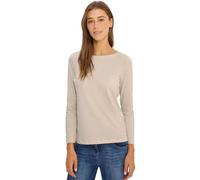 Cecil Damen Basic Langarmshirt in Beige, Gr: XL