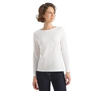 CECIL Damen 3227273 Basic Langarmshirt, Vanilla White, XS