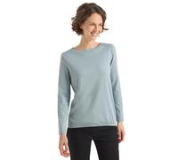 Cecil Damen Shirt in Unifarbe in Blau, Gr: S