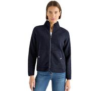 Cecil - Softe Jacke mit Zipper blau - Gr. - XS