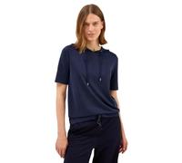CECIL Damen 3227478 Piquée Hoodie Shirt, urban Dark Blue, 42