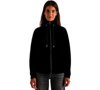 Cordjacke CECIL, Damen, Gr. L (42), urban dunkelblau, Web, Stoff, 77% Baumwolle, 18% Polyester, 5% Elasthan, unifarben, casual, comfort fit normal, hoch geschlossener Ausschnitt, Langarm elastischer B