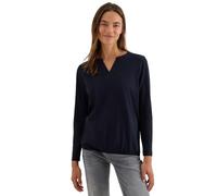 CECIL Damen 3227772 Shirt im Tunika-Look, urban Dark Blue, X-Small