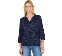 CECIL Damen 3227773 Shirt im Tunika-Look, urban Dark Blue, XL