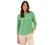 CECIL Damen 3228110 Cordshirt in Unifarbe, Fennel Green, Medium