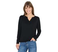 Cecil Damen Shirt im Tunika-Look in Schwarz, Gr: S