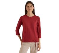 Cecil Damen 3231321 3/4-Arm Shirt mit Rundhals in Unifarbe (1er Pack)