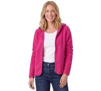 Cecil Damen 3231360 Teddy-Jacke mit Kapuze in Unifarbe