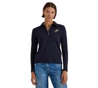 Cecil Damen 3231397 Langarm Poloshirt mit Knöpfen (1er Pack)