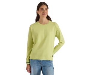 Cecil Damen 3231626 Langarm Shirt mit Rundhals und Streifendetail (1er Pack)