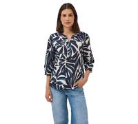 CECIL Damen 3411887 Gemusterte Tunika, urban Dark Blue, Medium