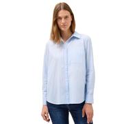 CECIL Damen 3412028 Gestreifte Hemdbluse, Light Sky Blue, X-Small