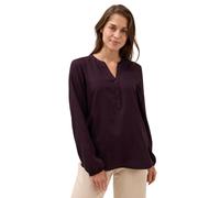 CECIL Damen 3412041 Tunika in Unifarbe, Eggplant red, X-Small