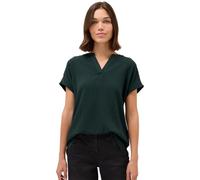 CECIL Damen 3412045 Blusenshirt mit Struktur, Ink Green, X-Large