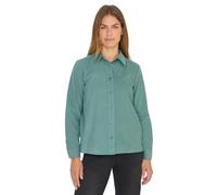 CECIL Damen 3412160 Cordhemdbluse, Jewel Green, XXL