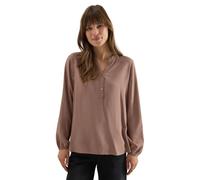 CECIL Damen 3412180 Tunika in Unifarbe, Cocoa Taupe, Small