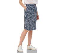 CECIL Damen 3610050 Gemusterter Rock, Urban Dark Blue, L EU