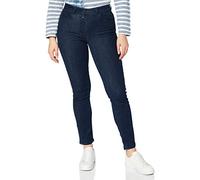 CECIL Damen 373753 Style Toronto Slim Fit High Waist Jeans, Dark Blue wash, W27/L30