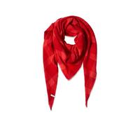 CECIL Damen 5706495 Kariertes Dreiechstuch, Fiery red, Regular