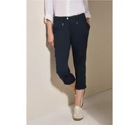 Cecil Damen 7/8-Hose im Cargo-Look in Blau, Gr: 36