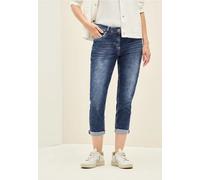 Cecil Damen 7/8-Jeans im Casual Fit in Blau, Gr: 36