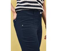 Cecil Damen 7/8 Straight Leg Hose in Blau, Gr: 29