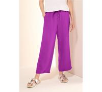 Cecil Damen B378716 Hose, Magenta Lacquer, XS