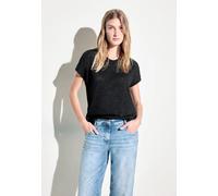 T-Shirt CECIL Gr. M (40), schwarz (black) Damen Shirts (27032110-M) black
